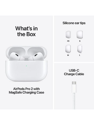 Airpods Pro-2nd Gen White (Dubai Version)